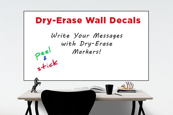 Dry Erase Wall Decals