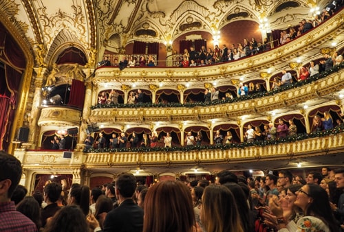 Theater audience