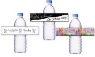 Custom Water Bottle Labels