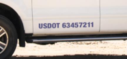 US DOT Decals