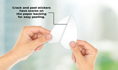 Crack and Peel Stickers | Decals.com